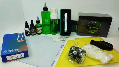 پک کامل دستگاه تتو دیفندر و ترانس ارورا۲ اصلی