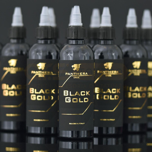 رنگ تتو بلک گلد پانترا 150میل اصلی