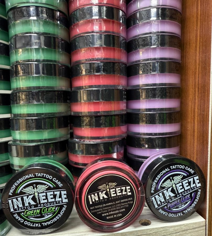 کرم حین کار و افتر تتو ۳۰گرمی اینکیز وارداتی