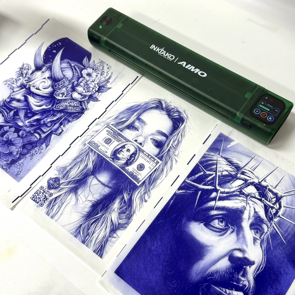 پرینترتتو  بلوتوثی حرارتی آیمو صفحه لمسی مدل T08FD