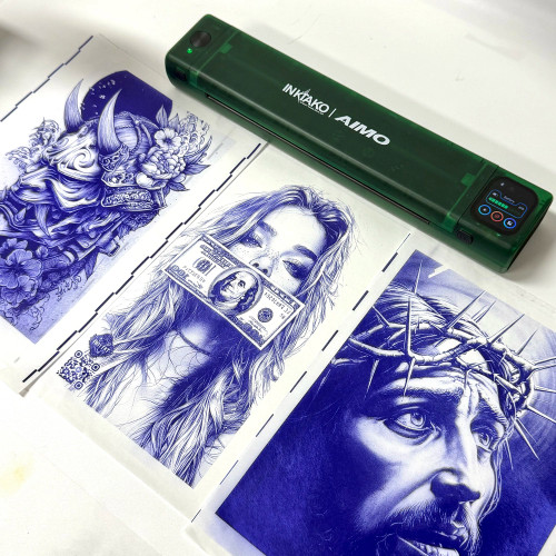 پرینترتتو بلوتوثی حرارتی آیمو صفحه لمسی مدل T08FD